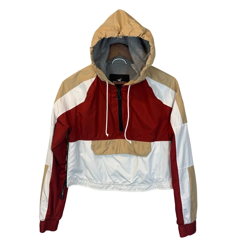 Hollister colorblock half